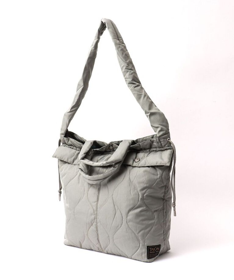 NOLLEY'S goodman「【TAION/タイオン】MILITARY DOWN HELMET SHOULDER BAG」|ショルダー・メッセンジャー|ミントグリーン