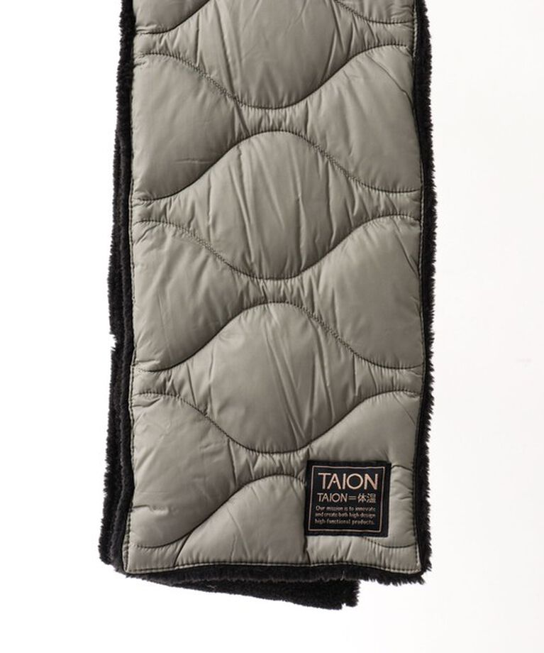 NOLLEY'S goodman「【TAION/タイオン】MILITARY R/S DOWN SCARF SOFT SHELL 17」|マフラー|