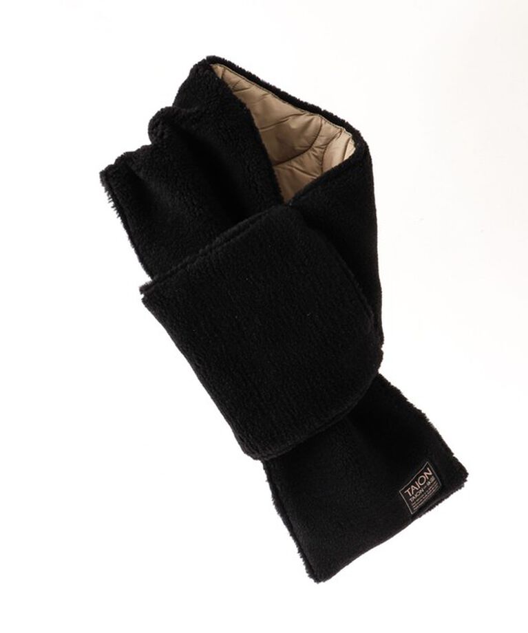 NOLLEY'S goodman「【TAION/タイオン】MILITARY R/S DOWN SCARF SOFT SHELL 17」|マフラー|