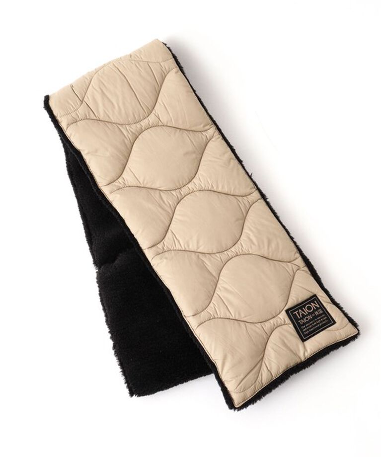 NOLLEY'S goodman「【TAION/タイオン】MILITARY R/S DOWN SCARF SOFT SHELL 17」|マフラー|