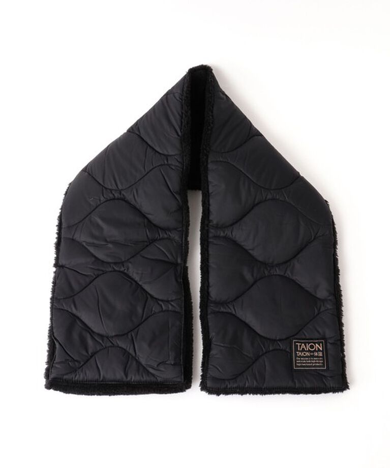 NOLLEY'S goodman「【TAION/タイオン】MILITARY R/S DOWN SCARF SOFT SHELL 17」|マフラー|