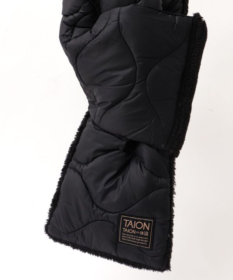 NOLLEY'S goodman「【TAION/タイオン】MILITARY R/S DOWN SCARF SOFT SHELL 17」|マフラー|