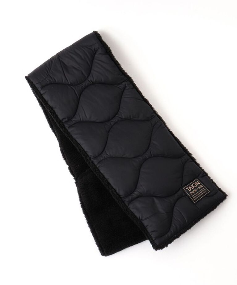 NOLLEY'S goodman「【TAION/タイオン】MILITARY R/S DOWN SCARF SOFT SHELL 17」|マフラー|