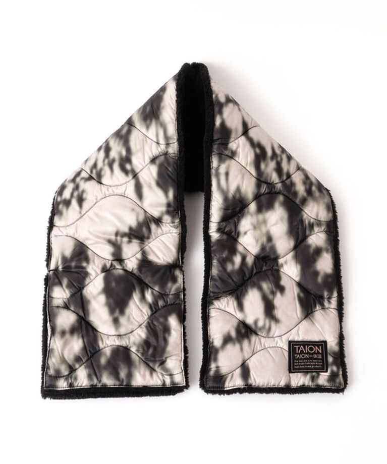 NOLLEY'S goodman「【TAION/タイオン】MILITARY R/S DOWN SCARF SOFT SHELL 17」|マフラー|