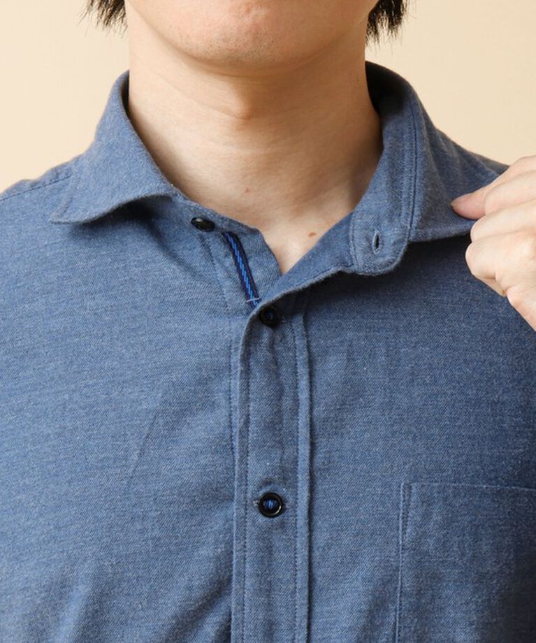 NOLLEY'S goodman「パラシュート カッタウェイ ネルシャツ 24AW」|シャツ・ブラウス|