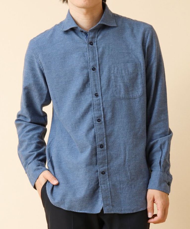 NOLLEY'S goodman「パラシュート カッタウェイ ネルシャツ 24AW」|シャツ・ブラウス|