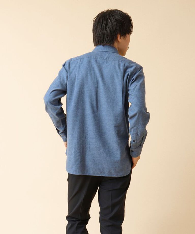 NOLLEY'S goodman「パラシュート カッタウェイ ネルシャツ 24AW」|シャツ・ブラウス|