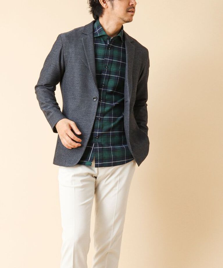 NOLLEY'S goodman「パラシュート カッタウェイ ネルシャツ 24AW」|シャツ・ブラウス|