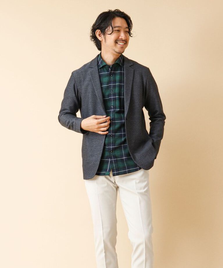 NOLLEY'S goodman「パラシュート カッタウェイ ネルシャツ 24AW」|シャツ・ブラウス|