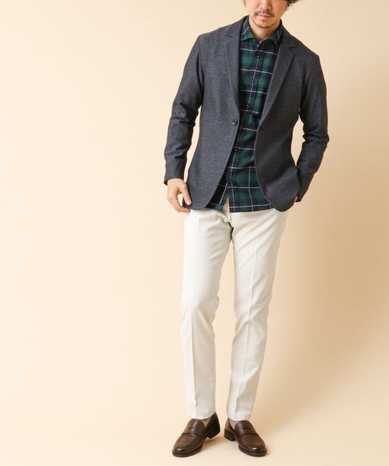 NOLLEY'S goodman「パラシュート カッタウェイ ネルシャツ 24AW」|シャツ・ブラウス|