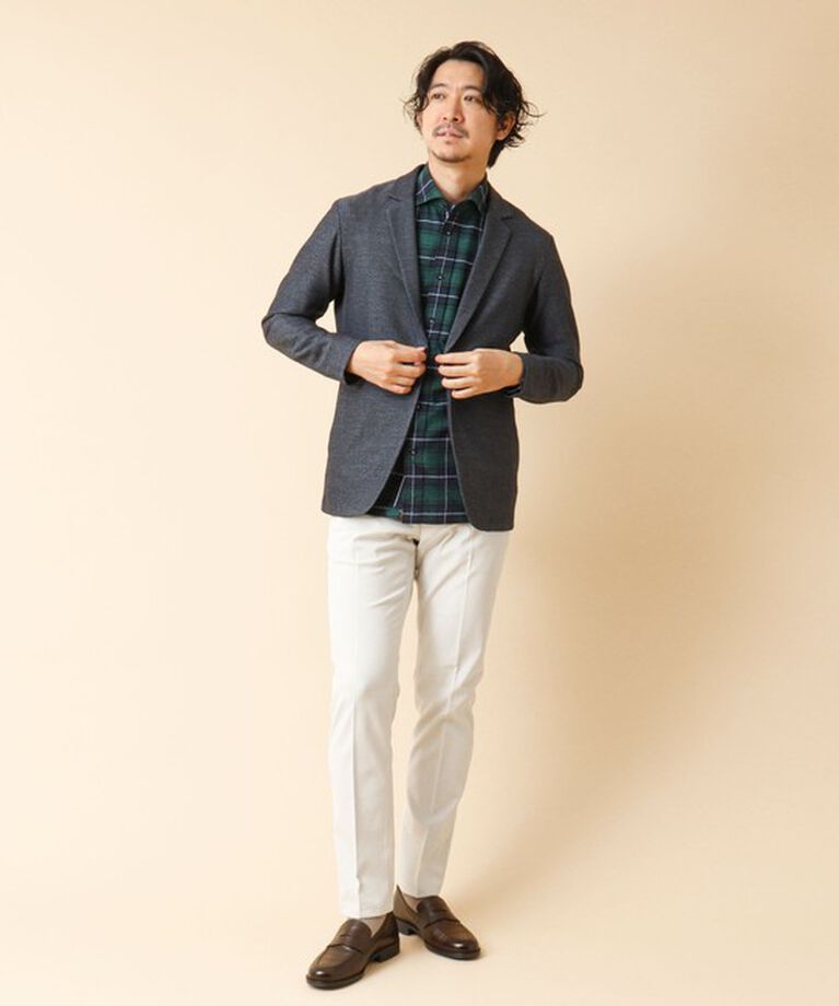 NOLLEY'S goodman「パラシュート カッタウェイ ネルシャツ 24AW」|シャツ・ブラウス|