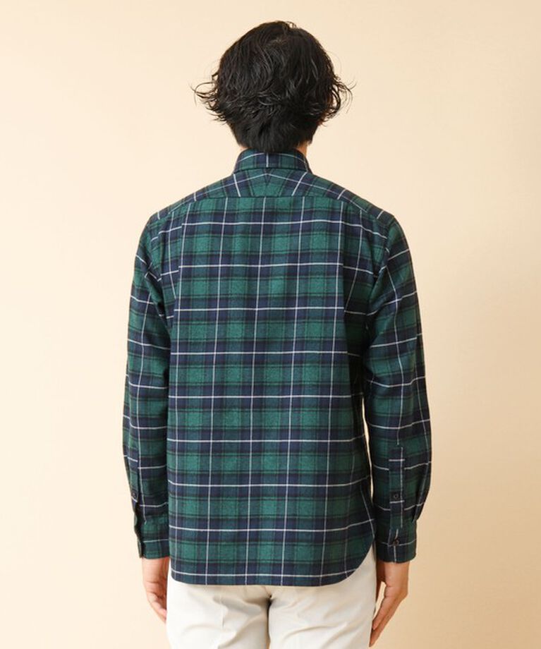 NOLLEY'S goodman「パラシュート カッタウェイ ネルシャツ 24AW」|シャツ・ブラウス|