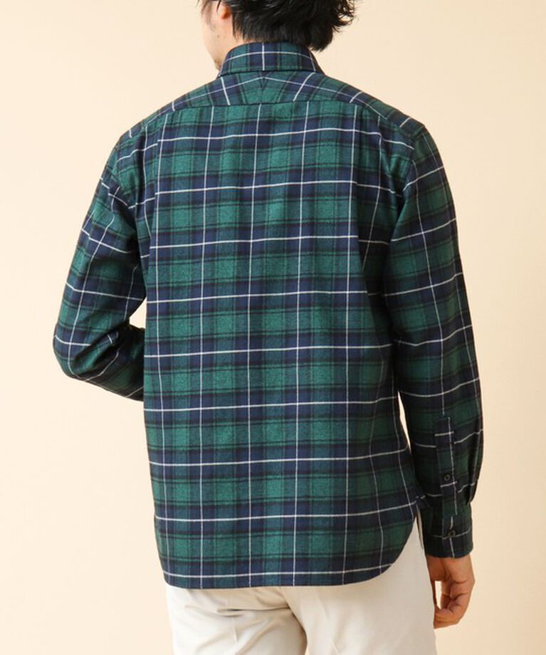 NOLLEY'S goodman「パラシュート カッタウェイ ネルシャツ 24AW」|シャツ・ブラウス|