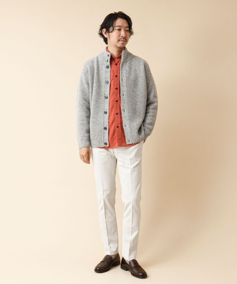 NOLLEY'S goodman「パラシュート カッタウェイ ネルシャツ 24AW」|シャツ・ブラウス|