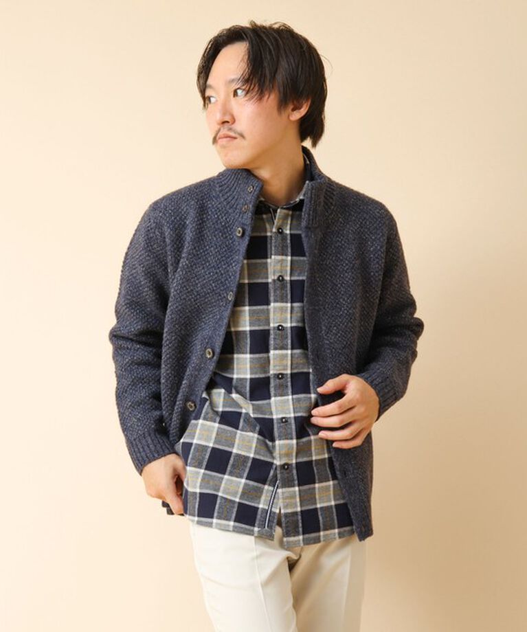 NOLLEY'S goodman「パラシュート カッタウェイ ネルシャツ 24AW」|シャツ・ブラウス|