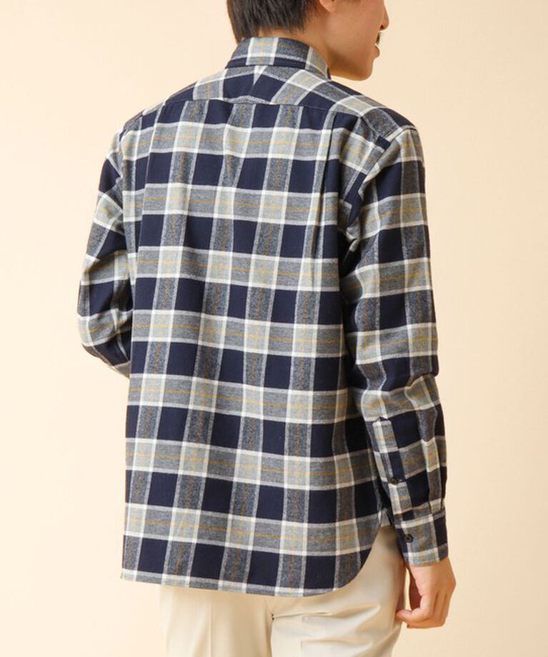 NOLLEY'S goodman「パラシュート カッタウェイ ネルシャツ 24AW」|シャツ・ブラウス|