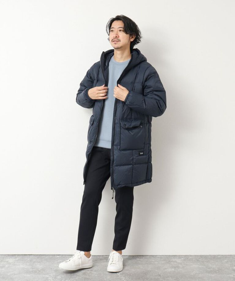 NOLLEY'S goodman「【TAION/タイオン】《WEB限定》マウンテン パッカブル ボリュームダウンフードコート」|ダウン|