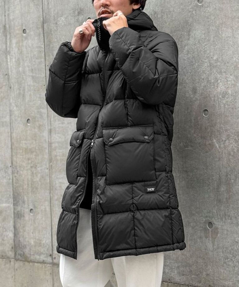 NOLLEY'S goodman「【TAION/タイオン】《WEB限定》マウンテン パッカブル ボリュームダウンフードコート」|ダウン|