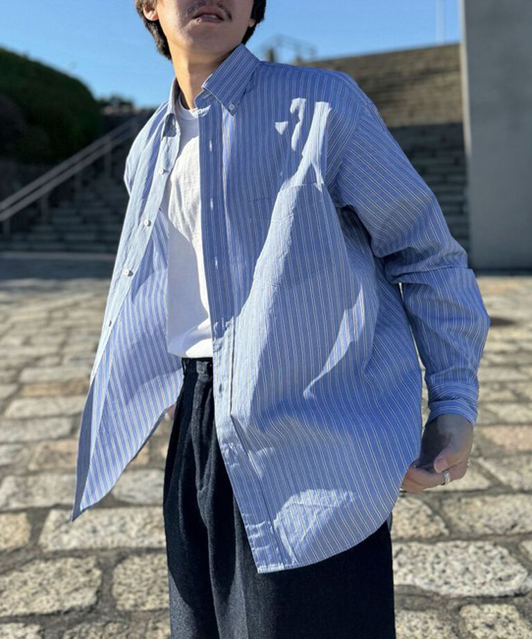 WORK ABOUT「【THOMAS MASON】NSOK BDシャツ 25SS」|シャツ・ブラウス|