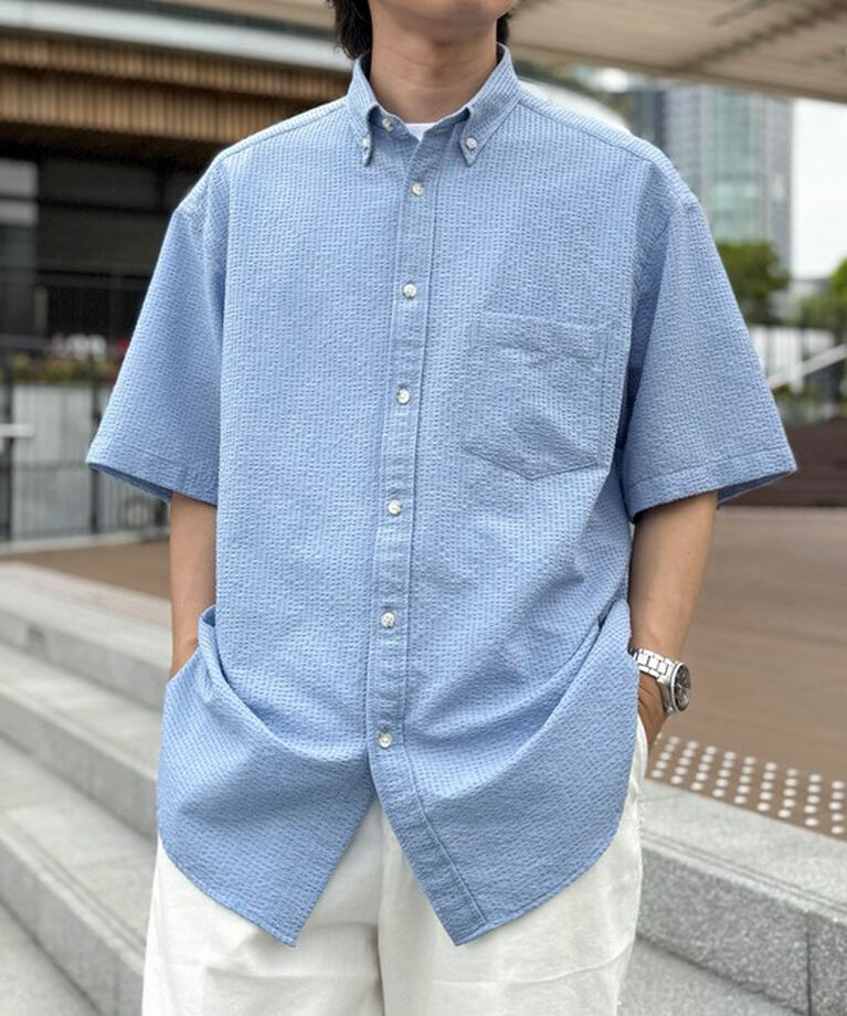 NOLLEY'S goodman「【PrimeFlex DotAir】《吸水速乾》BDシャツ 25SS」|シャツ・ブラウス|