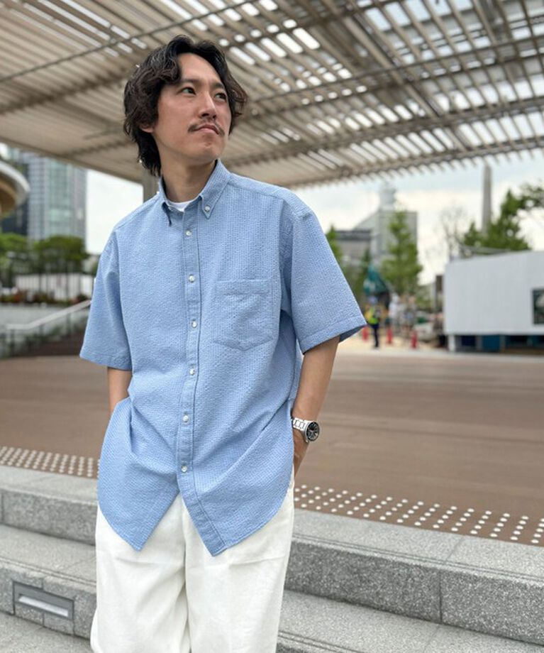 NOLLEY'S goodman「【PrimeFlex DotAir】《吸水速乾》BDシャツ 25SS」|シャツ・ブラウス|