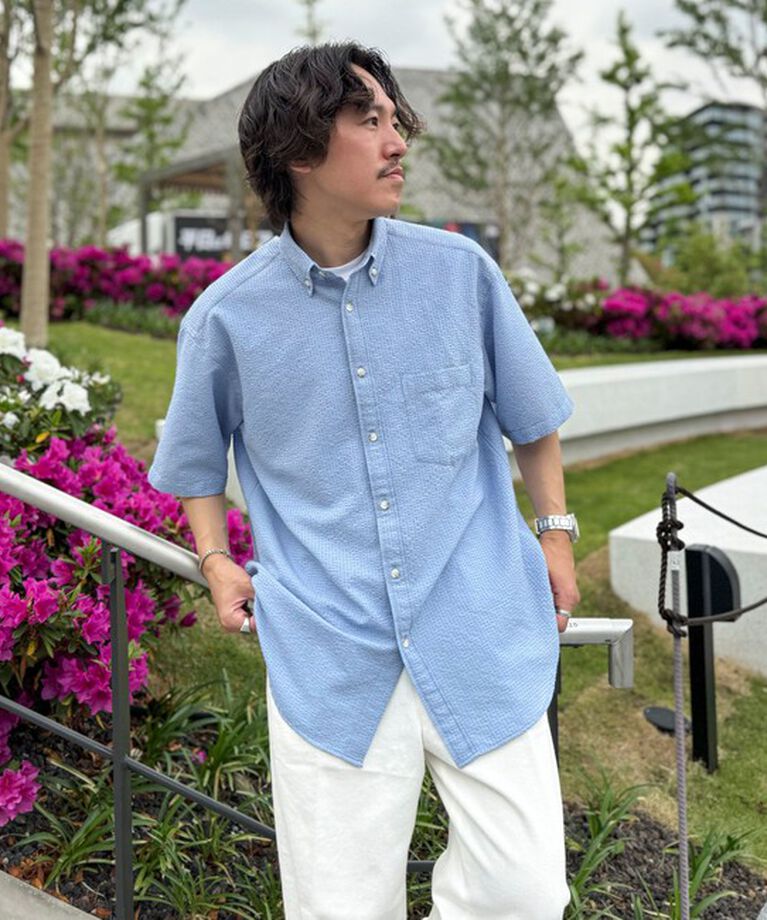 NOLLEY'S goodman「【PrimeFlex DotAir】《吸水速乾》BDシャツ 25SS」|シャツ・ブラウス|