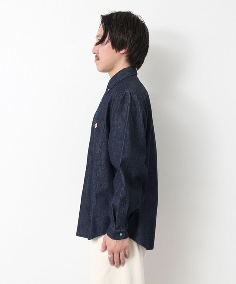 NOLLEY'S goodman「【DANTON/ダントン】DOT BUTTON B.D. SHIRT LS 25SS」|シャツ・ブラウス|