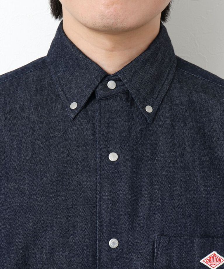 NOLLEY'S goodman「【DANTON/ダントン】DOT BUTTON B.D. SHIRT LS 25SS」|シャツ・ブラウス|