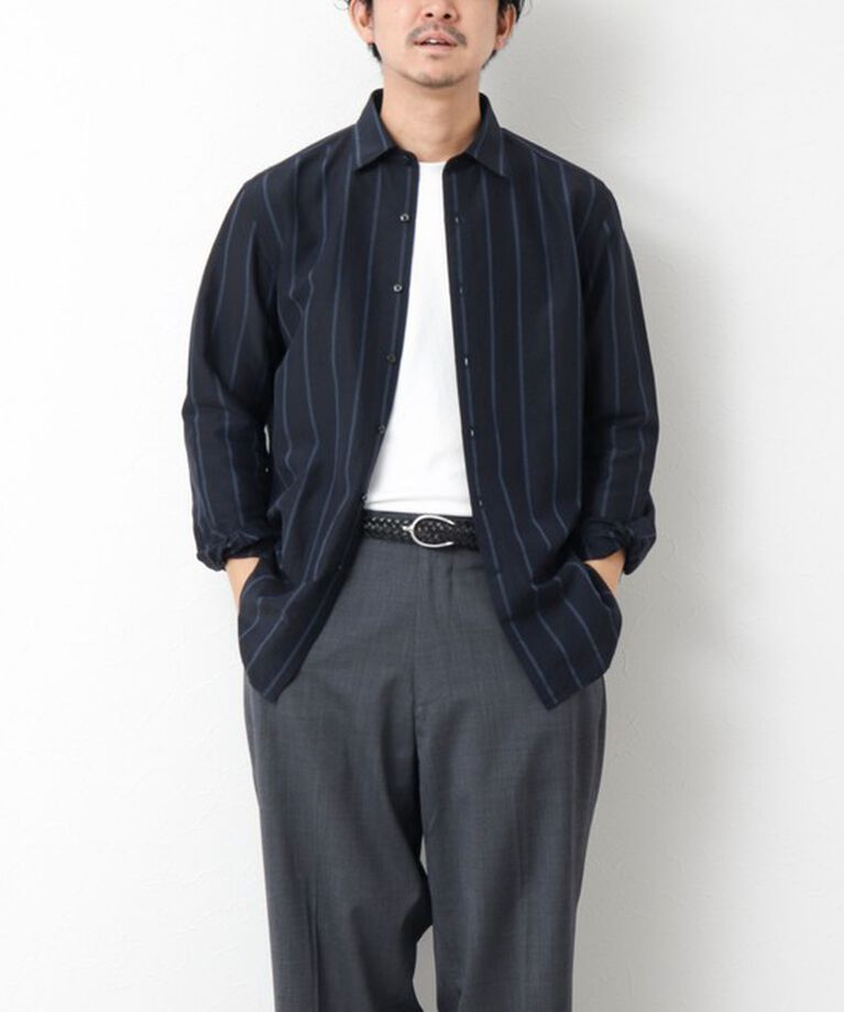 NOLLEY'S goodman「キュプラリネン レギュラーカラーシャツ 25SS」|シャツ・ブラウス|