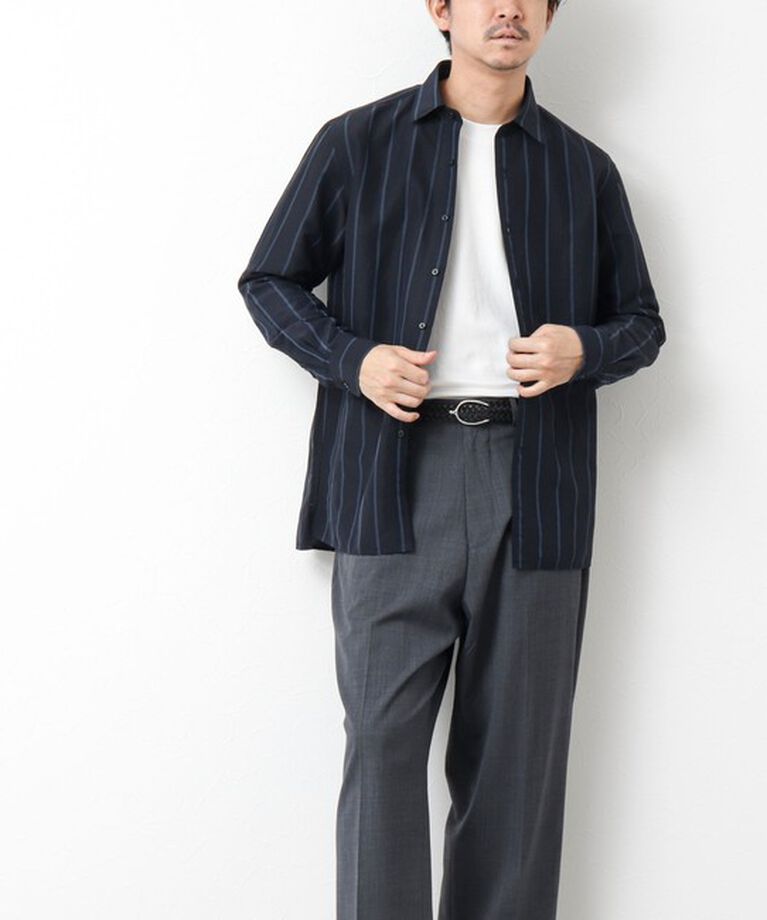 NOLLEY'S goodman「キュプラリネン レギュラーカラーシャツ 25SS」|シャツ・ブラウス|