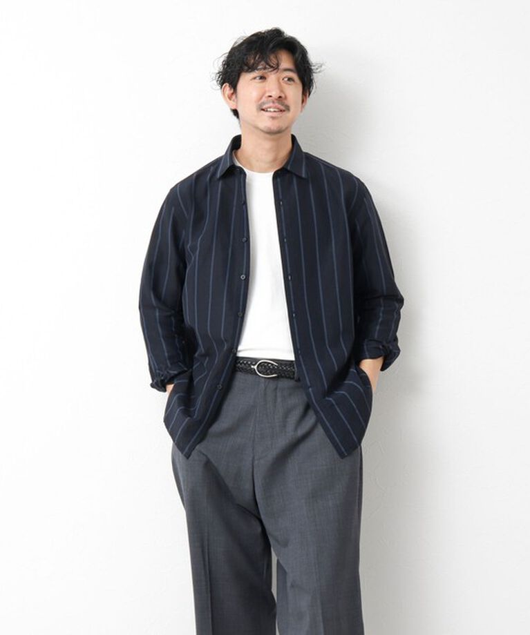 NOLLEY'S goodman「キュプラリネン レギュラーカラーシャツ 25SS」|シャツ・ブラウス|