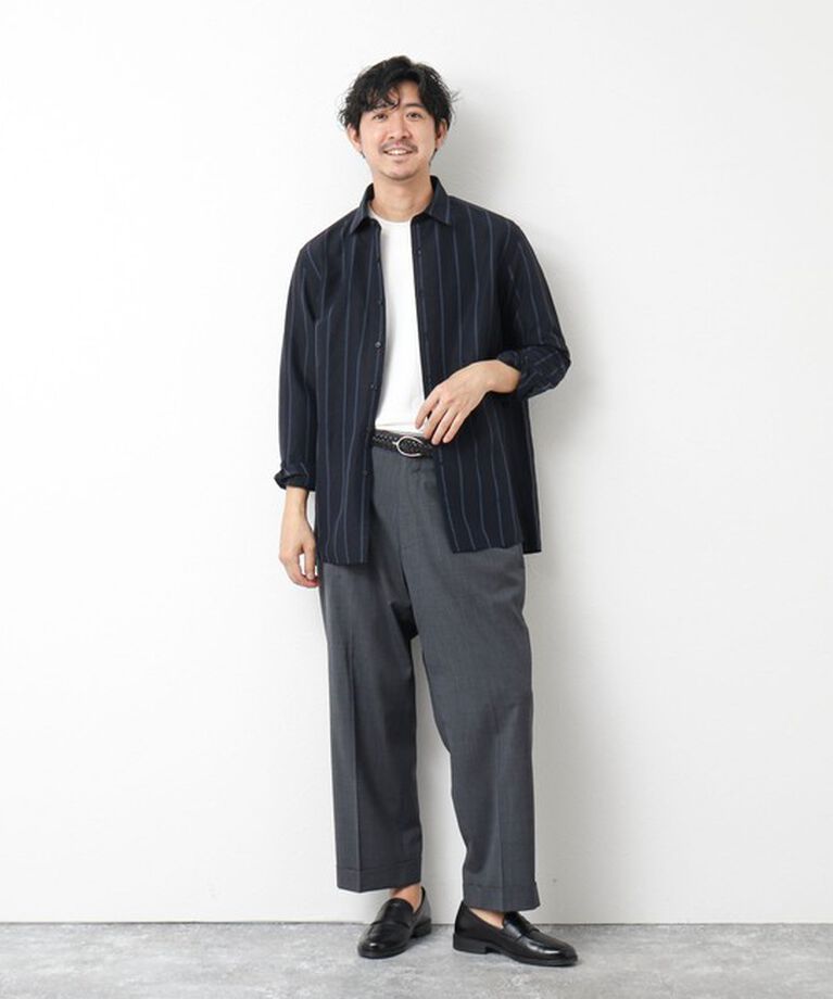 NOLLEY'S goodman「キュプラリネン レギュラーカラーシャツ 25SS」|シャツ・ブラウス|