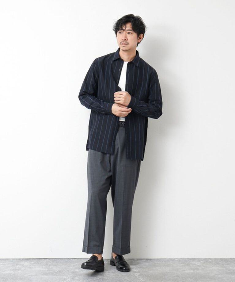 NOLLEY'S goodman「キュプラリネン レギュラーカラーシャツ 25SS」|シャツ・ブラウス|