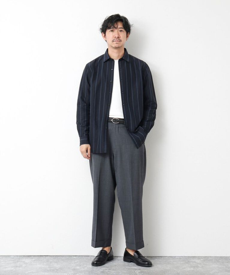 NOLLEY'S goodman「キュプラリネン レギュラーカラーシャツ 25SS」|シャツ・ブラウス|