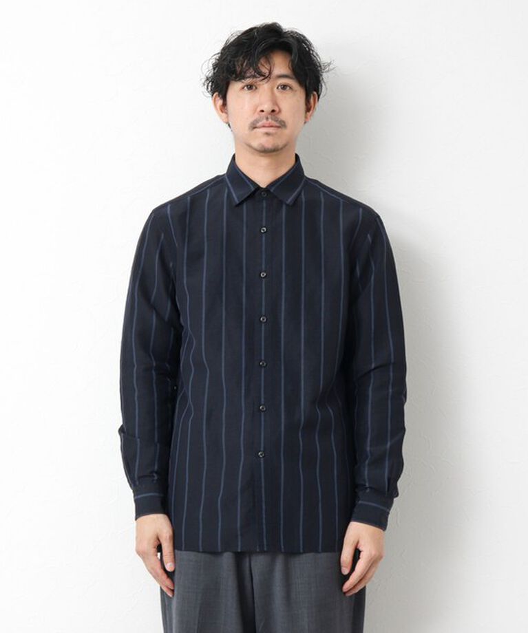 NOLLEY'S goodman「キュプラリネン レギュラーカラーシャツ 25SS」|シャツ・ブラウス|