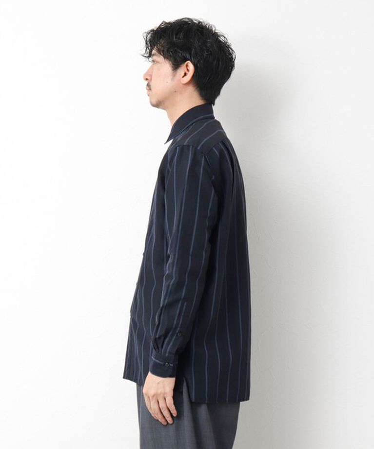 NOLLEY'S goodman「キュプラリネン レギュラーカラーシャツ 25SS」|シャツ・ブラウス|