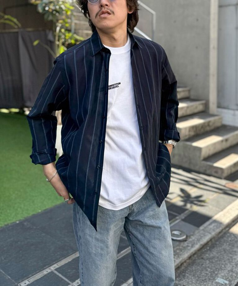 NOLLEY'S goodman「キュプラリネン レギュラーカラーシャツ 25SS」|シャツ・ブラウス|