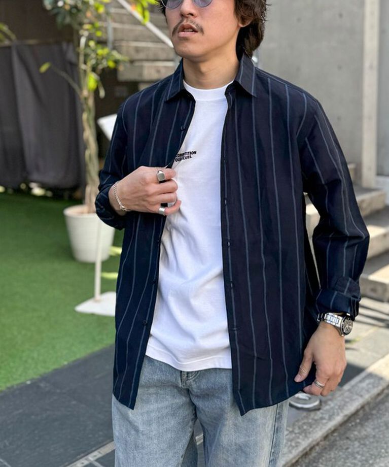 NOLLEY'S goodman「キュプラリネン レギュラーカラーシャツ 25SS」|シャツ・ブラウス|