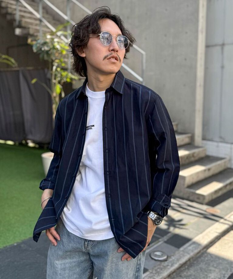 NOLLEY'S goodman「キュプラリネン レギュラーカラーシャツ 25SS」|シャツ・ブラウス|