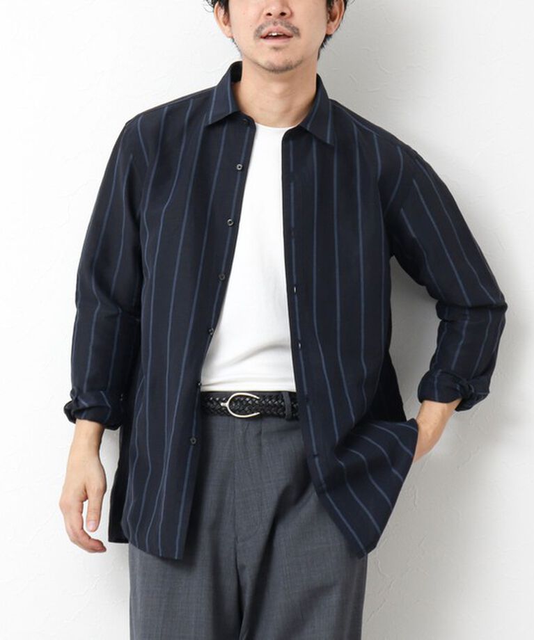 NOLLEY'S goodman「キュプラリネン レギュラーカラーシャツ 25SS」|シャツ・ブラウス|