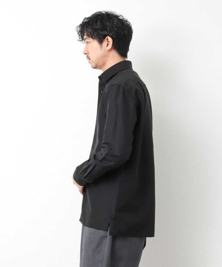 NOLLEY'S goodman「キュプラリネン レギュラーカラーシャツ 25SS」|シャツ・ブラウス|