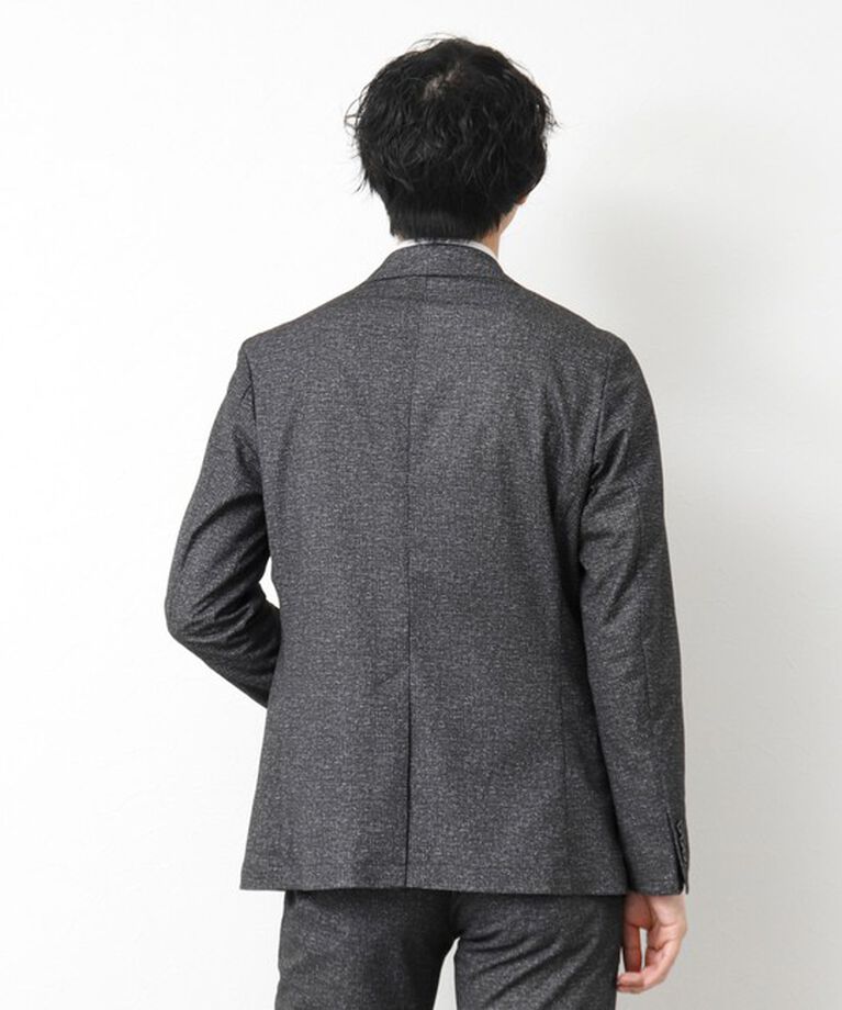 NOLLEY'S goodman「《セットアップ/ビジカジ対応》ドットサッカーストレッチジャケット 25SS」|テーラードジャケット|