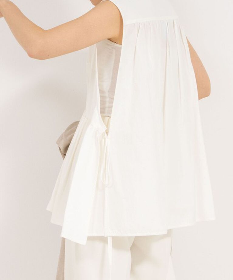 NOLLEY'S sophi「【PROTAGONISTA/プロタゴニスタ】Sleeveless Flare Tops」|シャツ・ブラウス|