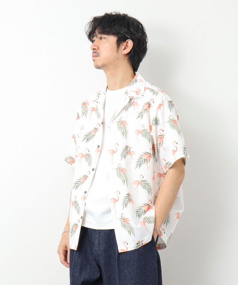 NOLLEY'S goodman「【DotAir/ドットエア】《吸水速乾》総柄シャツ 25SS」|シャツ・ブラウス|