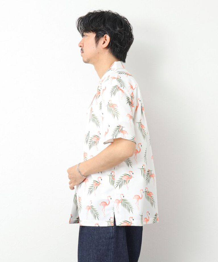 NOLLEY'S goodman「【DotAir/ドットエア】《吸水速乾》総柄シャツ 25SS」|シャツ・ブラウス|