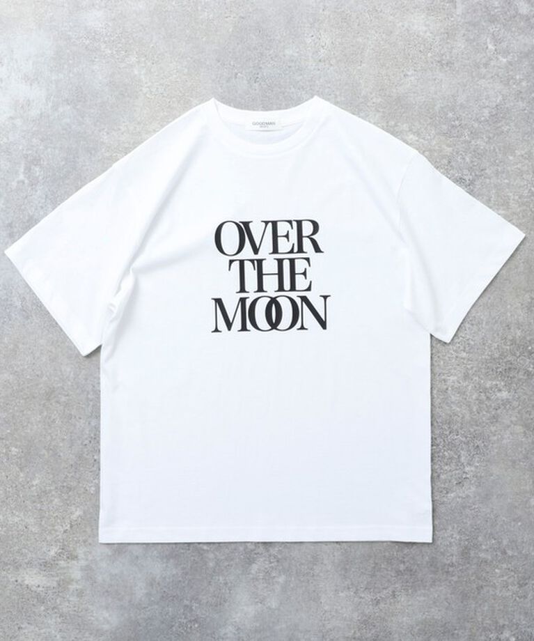 NOLLEY'S goodman「コンパクトコーマ ファインジャージT《OVER THE MOON/GODSEND》25SS」|Tシャツ・カットソー|ホワイト