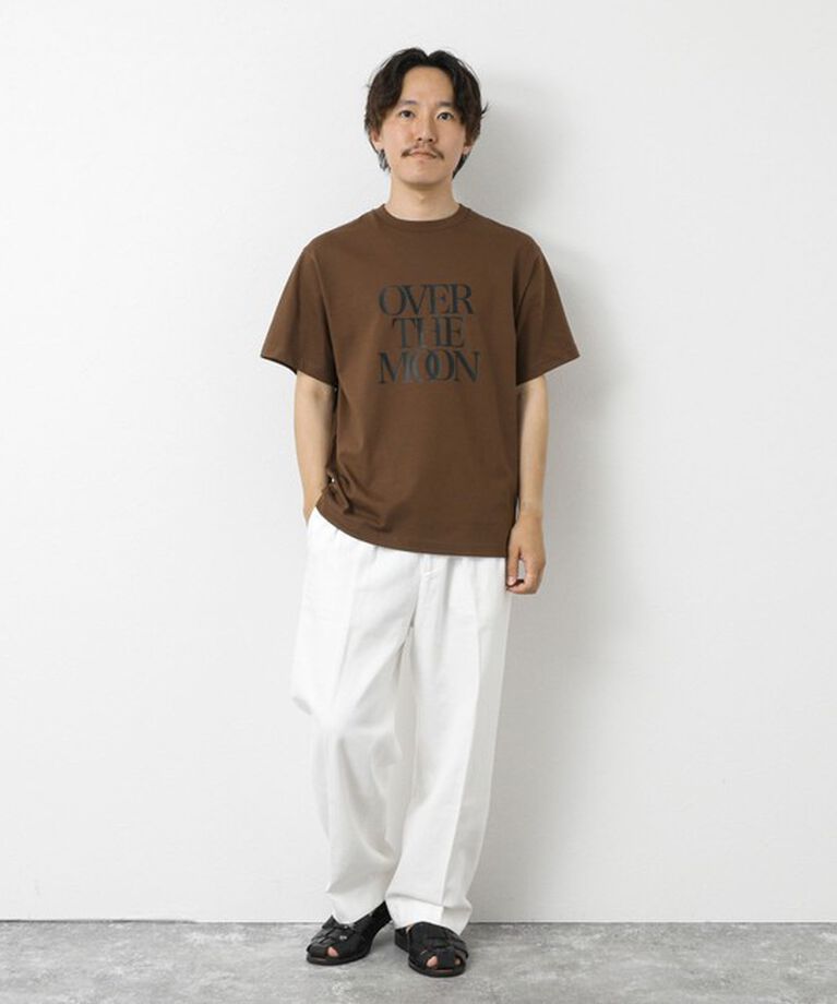 NOLLEY'S goodman「コンパクトコーマ ファインジャージT《OVER THE MOON/GODSEND》25SS」|Tシャツ・カットソー|