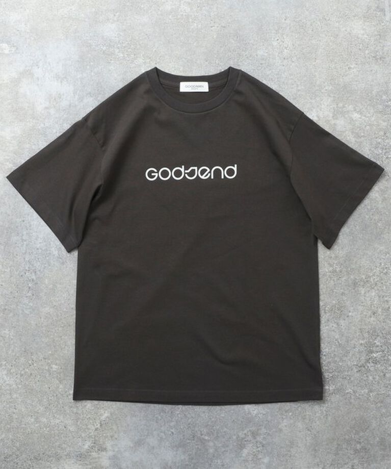 NOLLEY'S goodman「コンパクトコーマ ファインジャージT《OVER THE MOON/GODSEND》25SS」|Tシャツ・カットソー|グレー系その他