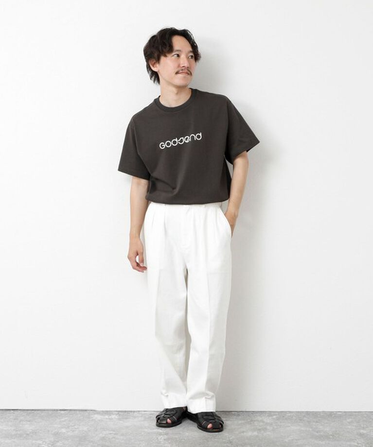 NOLLEY'S goodman「コンパクトコーマ ファインジャージT《OVER THE MOON/GODSEND》25SS」|Tシャツ・カットソー|