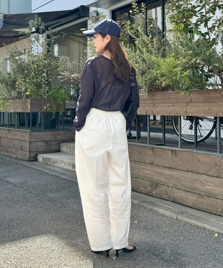 fredy emue「コットンチュールルーズロンT」|Tシャツ・カットソー|
